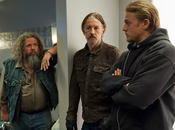 Mark Boone Junior, Tommy Flanagan, Charlie Hunnam, Sons of Anarchy Mark Boone Junior, Tommy Flanagan, Charlie Hunnam, Sons of Anarchy